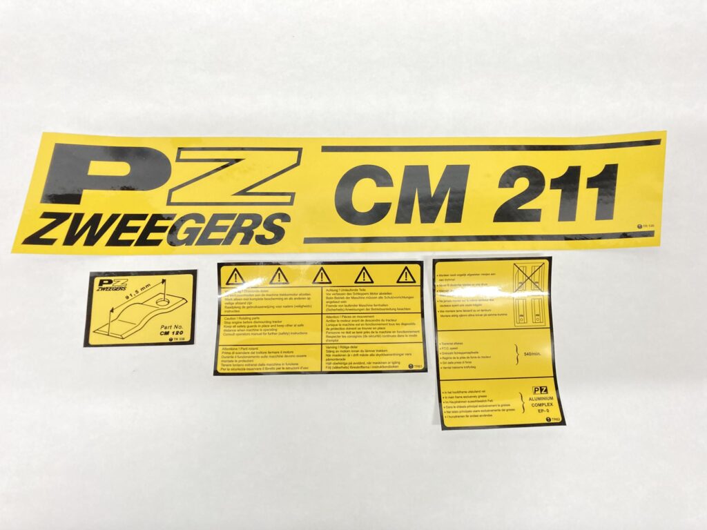 PZ Cyclomaaier 211 stickerset