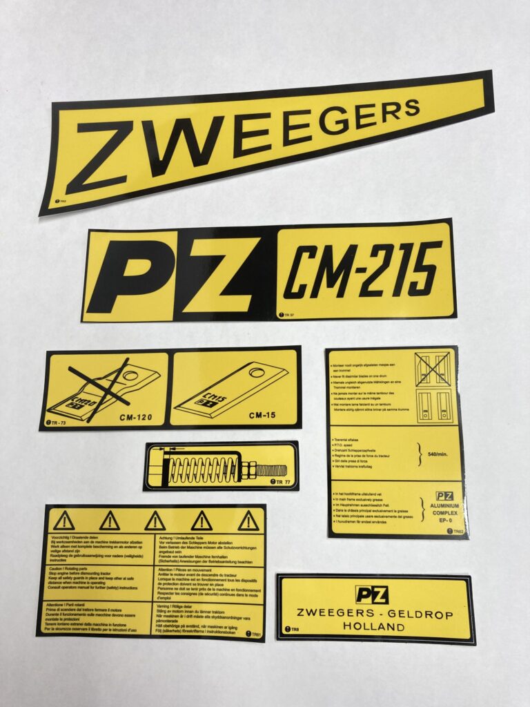 PZ Cyclomaaier 215 stickerset