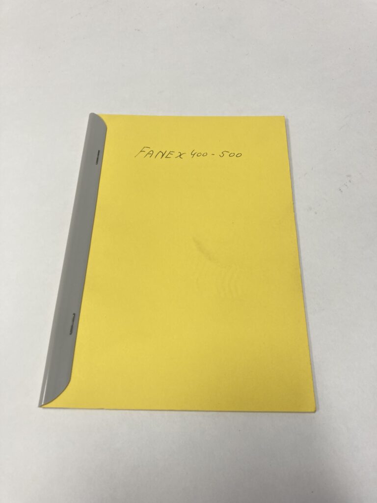PZ Fanex 400/500 handleiding