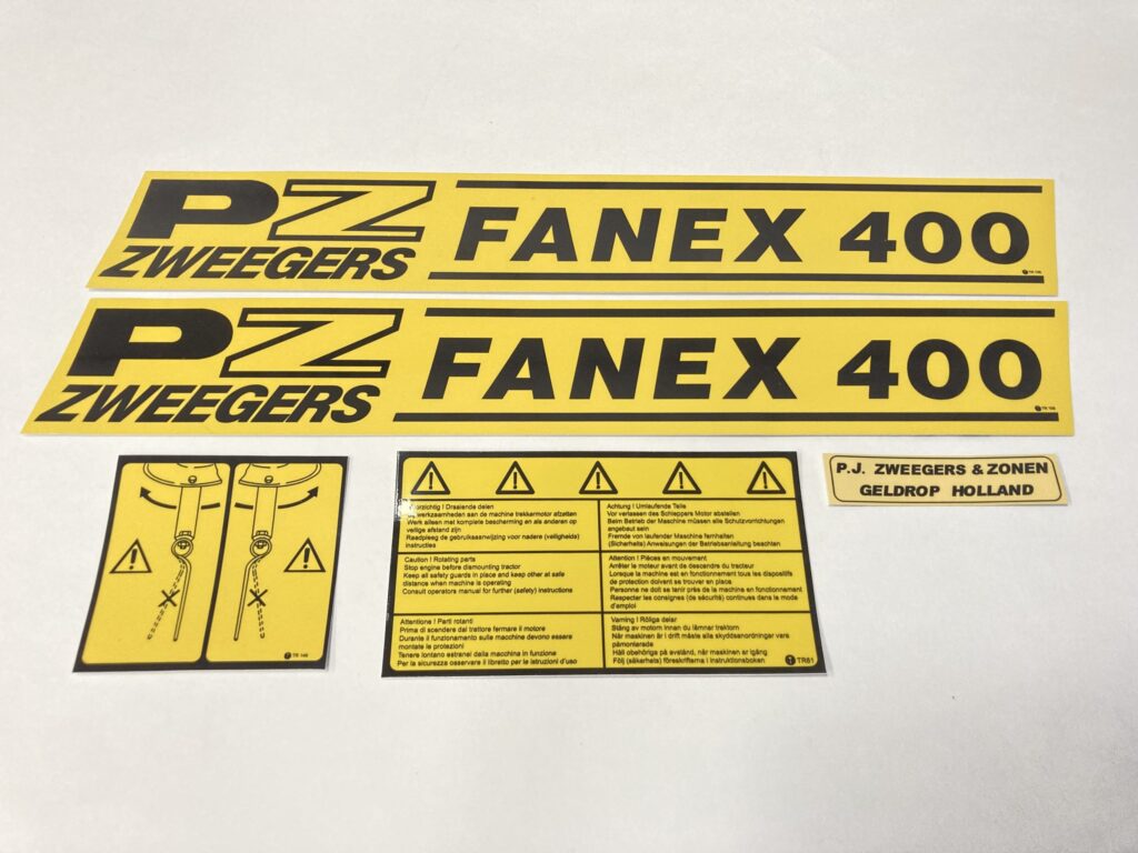 PZ Fanex 400 stickerset