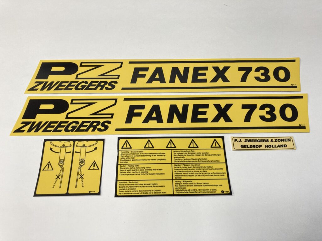 PZ Fanex 730 stickerset