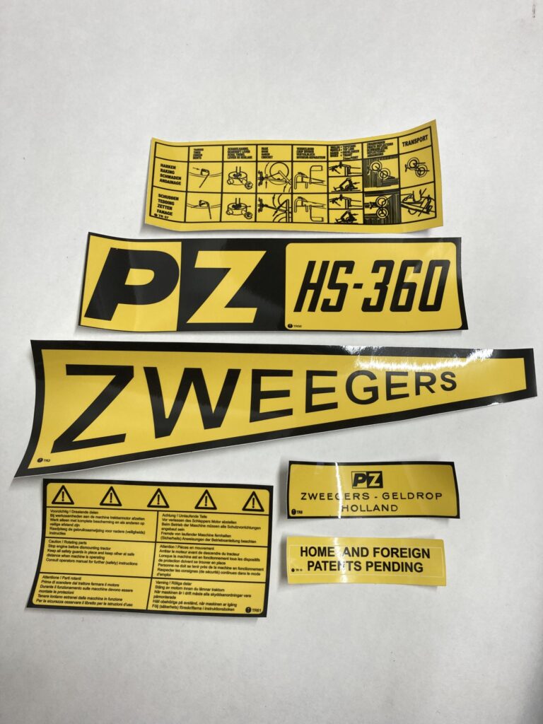 PZ HS360 stickerset