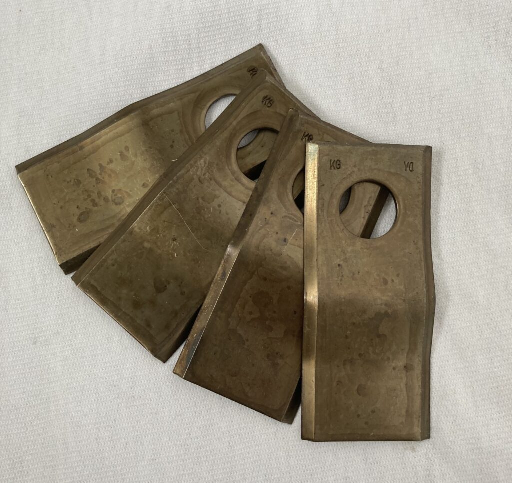 Set originele messen PZ 135, 4 stuks