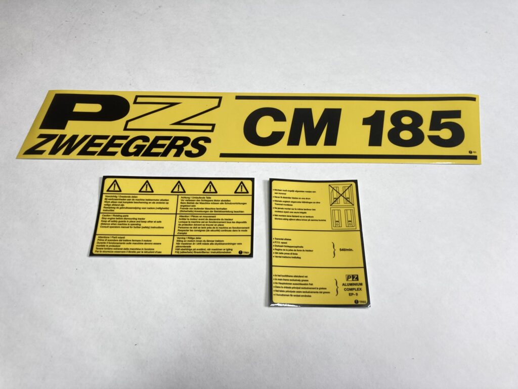 PZ Cyclomaaier 185 stickerset