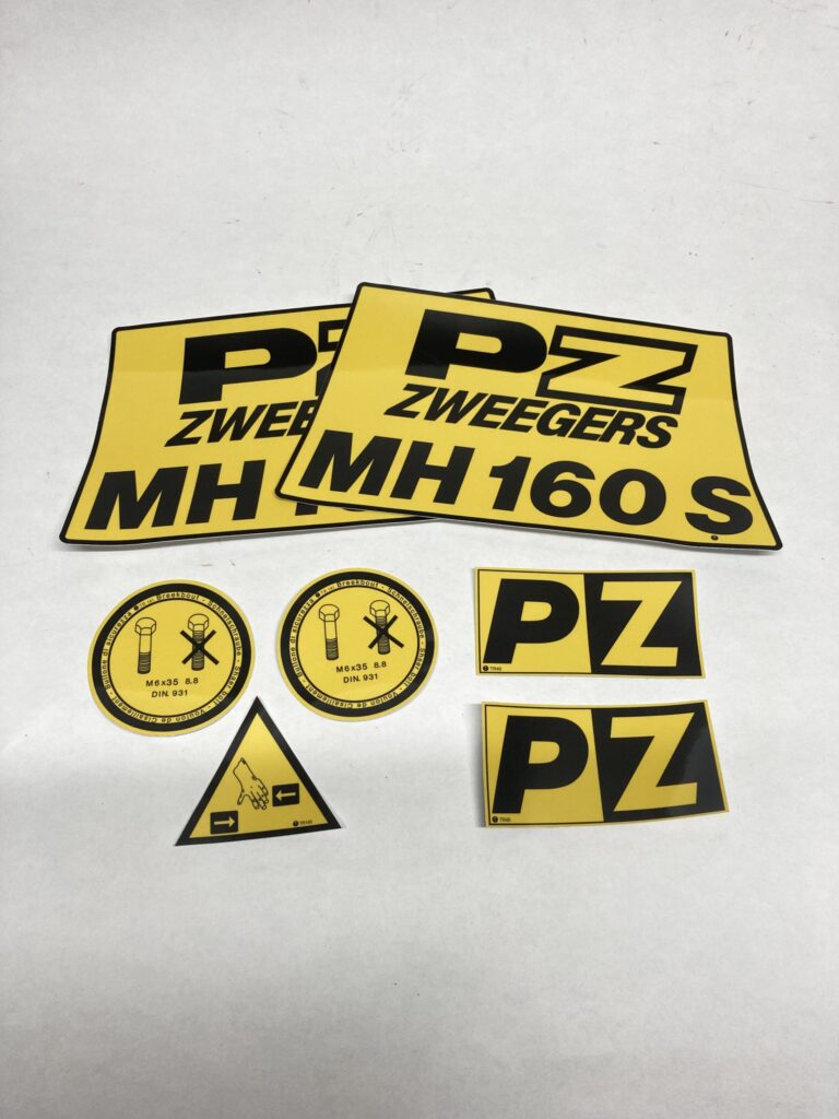 Stickerset PZ MH160S