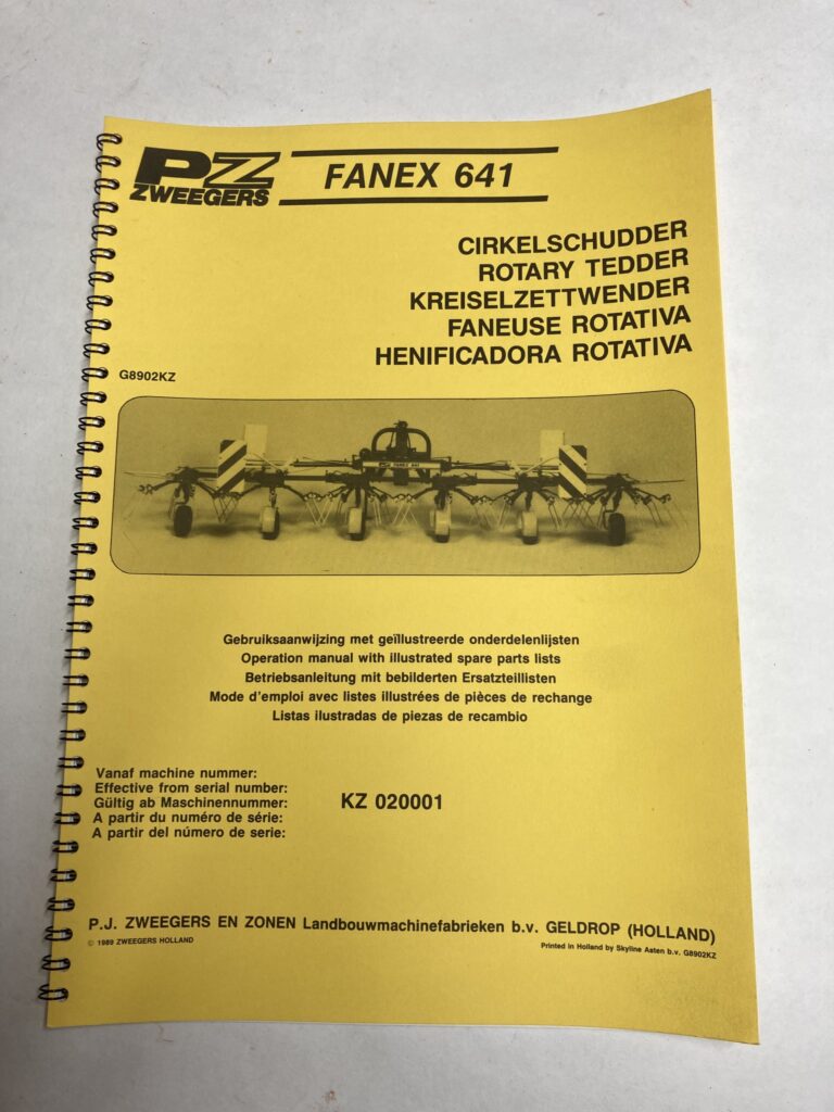 PZ Fanex 641 handleiding