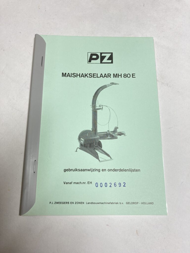 PZ MH80E handleiding