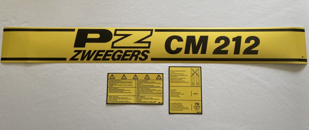 PZ Cyclomaaier 212 stickerset