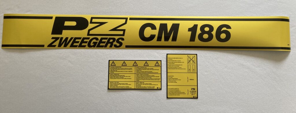 PZ Cyclomaaier 186 stickerset