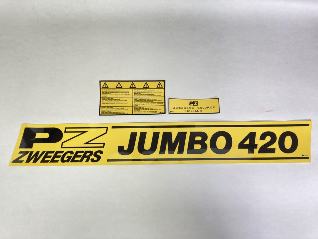 PZ Jumbo 420 stickerset