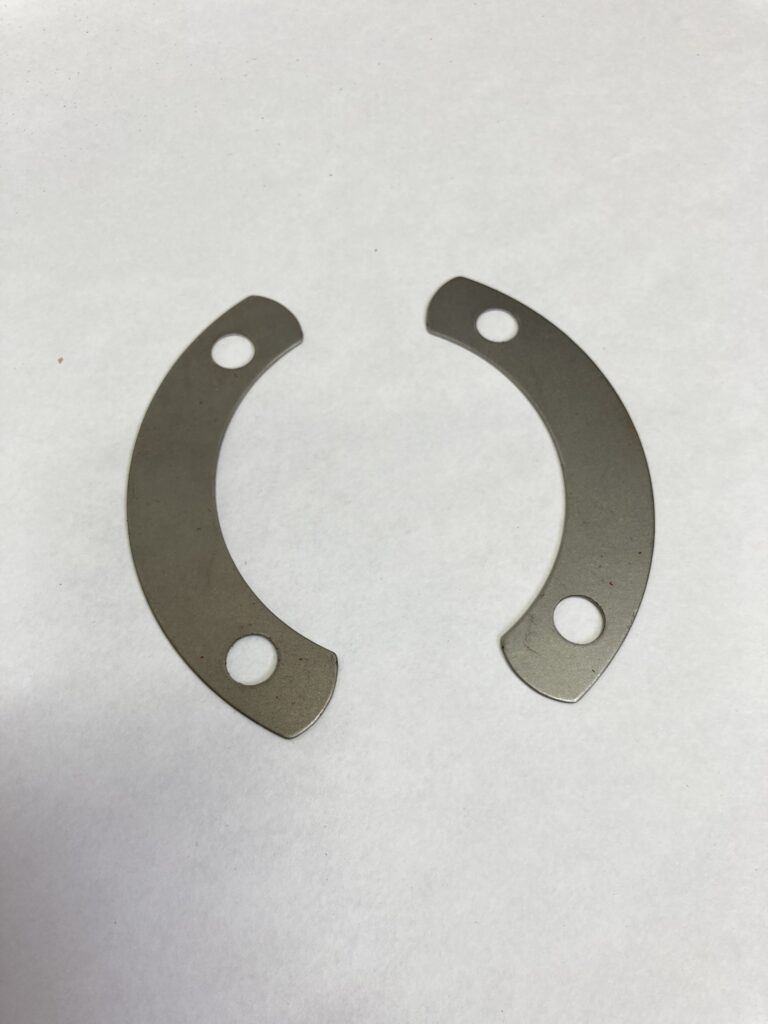 Borgplaat meshouder PZ 135 MT197 2 stuks New-Old-Stock