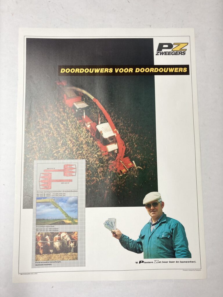 PZ Poster ‘n Pientere Zet Maishakselaars MH240S MH320S
