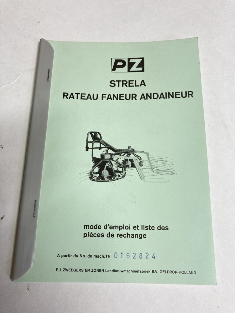 PZ Strela handleiding vanaf TH0162824 FRANS