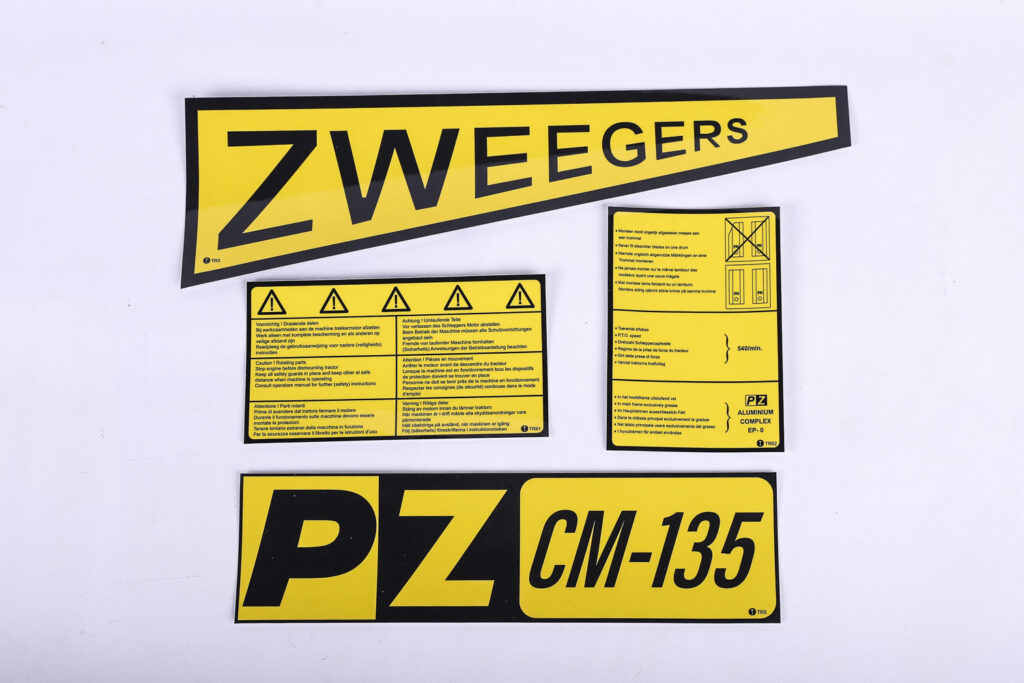 PZ Cyclomaaier 135 stickerset
