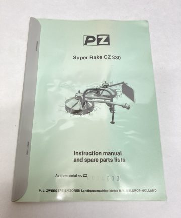 PZ CZ330 handleiding Engels