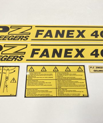 PZ Fanex 400 stickerset