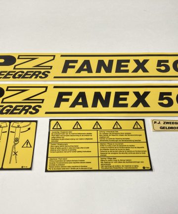 PZ Fanex 500 stickerset