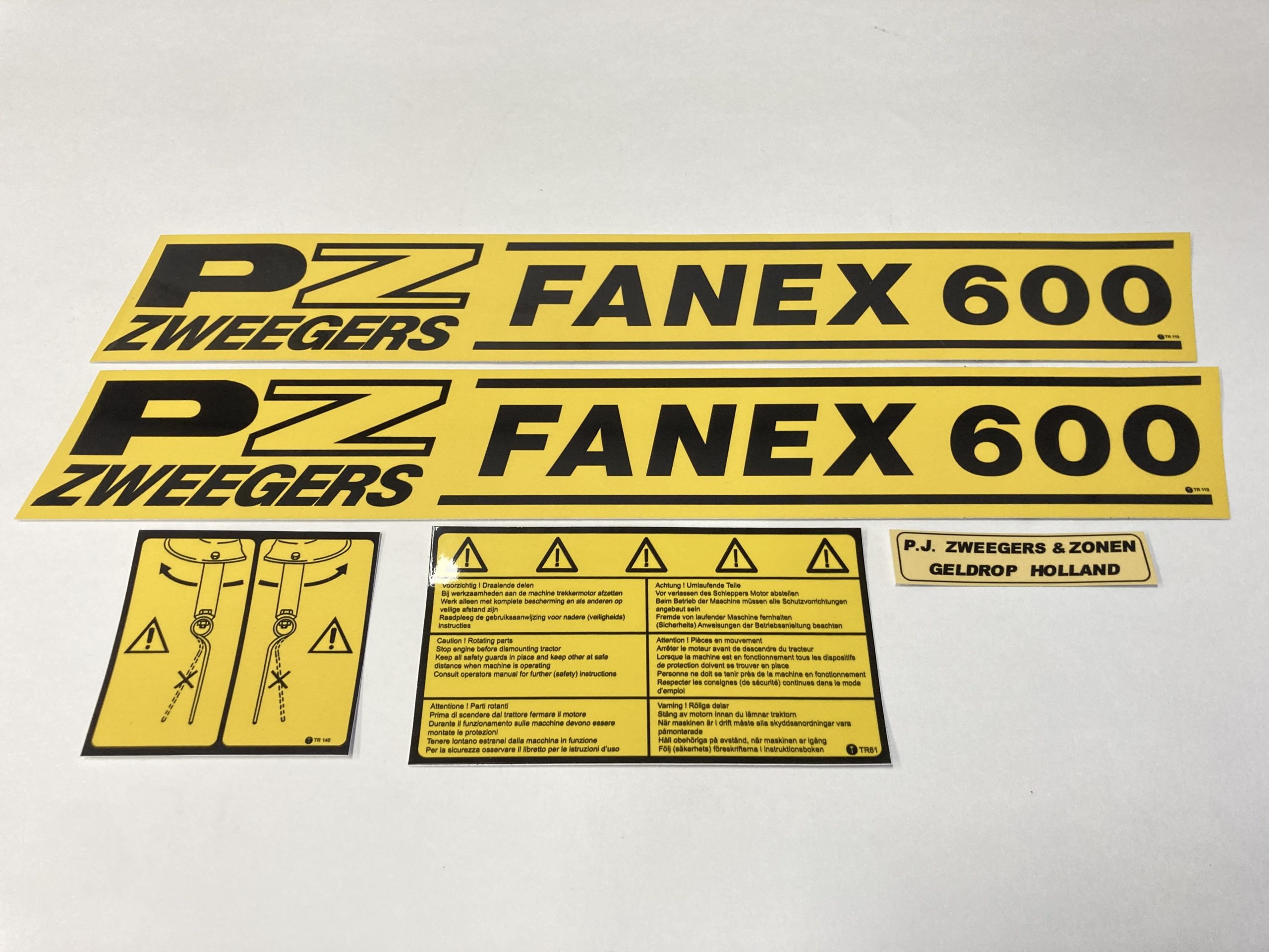 Fanex 600 stickerset